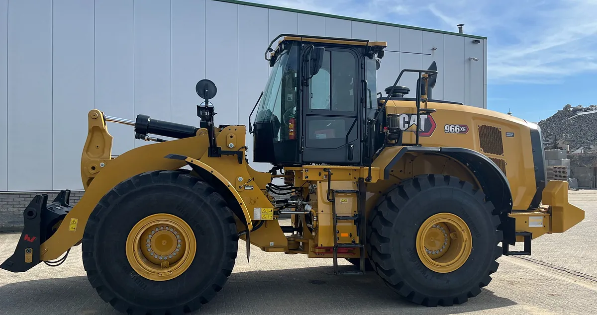 Nieuwe laadschop CAT 966